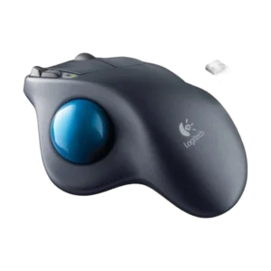 Logitech-Wireless-Trackball-M570 vue sur coté