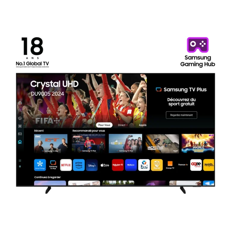 Samsung 98DU9005 — TV Crystal UHD 98" 4K Smart Tizen (2024) — YouShop DZ