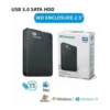 Element Rack Externe HDD/SSD 2,5 pouces SATA USB 3.0 (compatible WD)