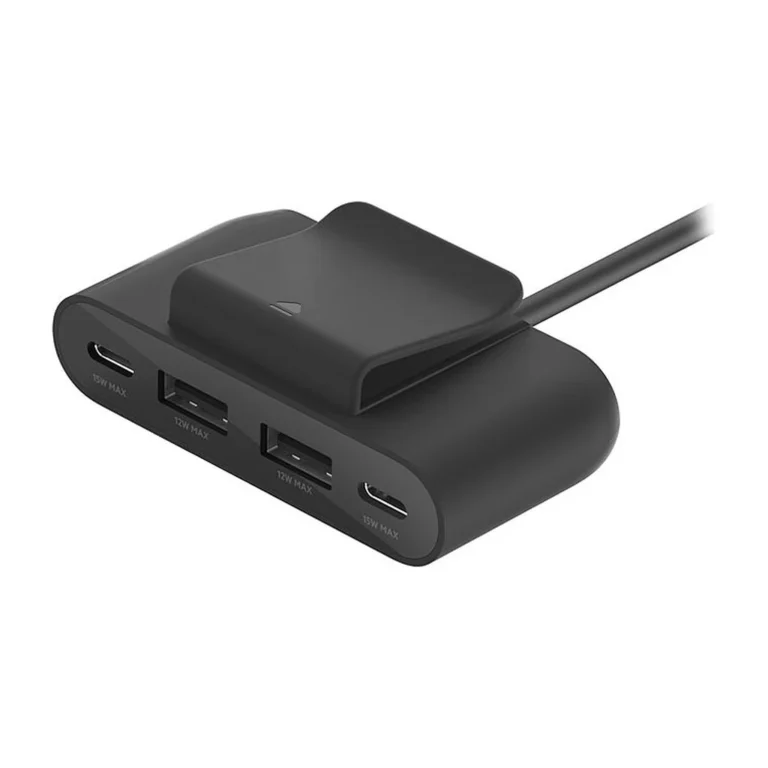 zexed9.webp Belkin Hub de Charge 4 Ports USB-C et USB-A Noir — YouShop DZ