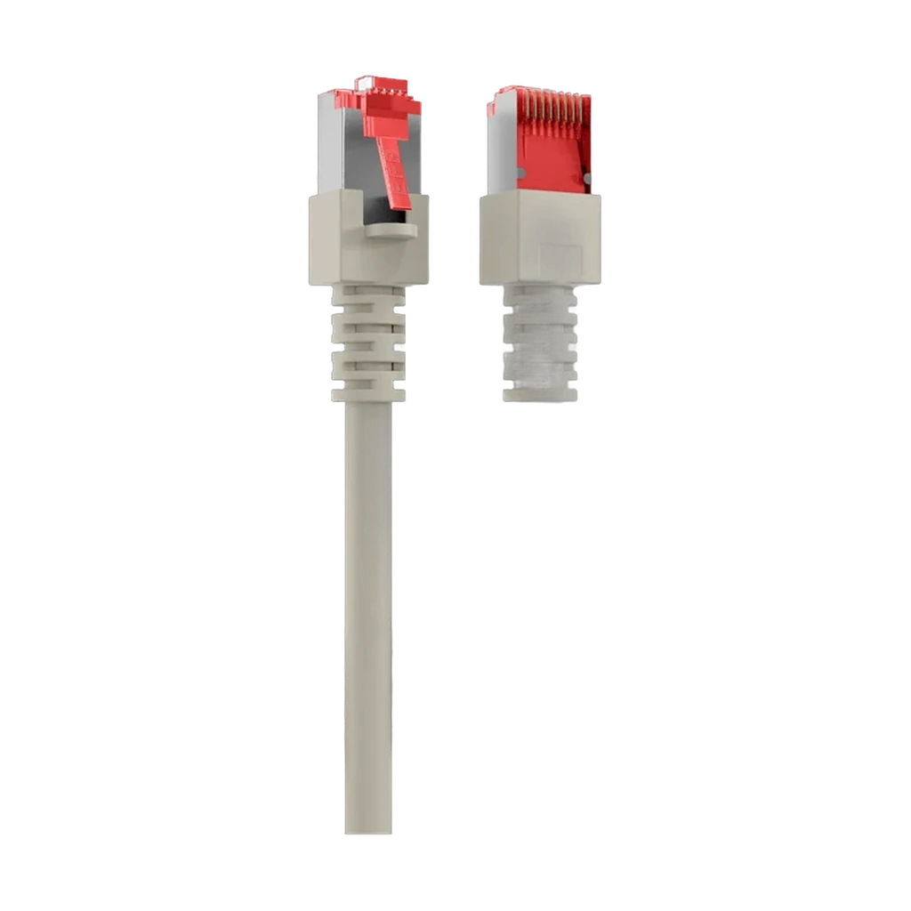 Cordon reseau Ekivalan Cat6 S/FTP gris 3 m - RJ45 LSZH snagless