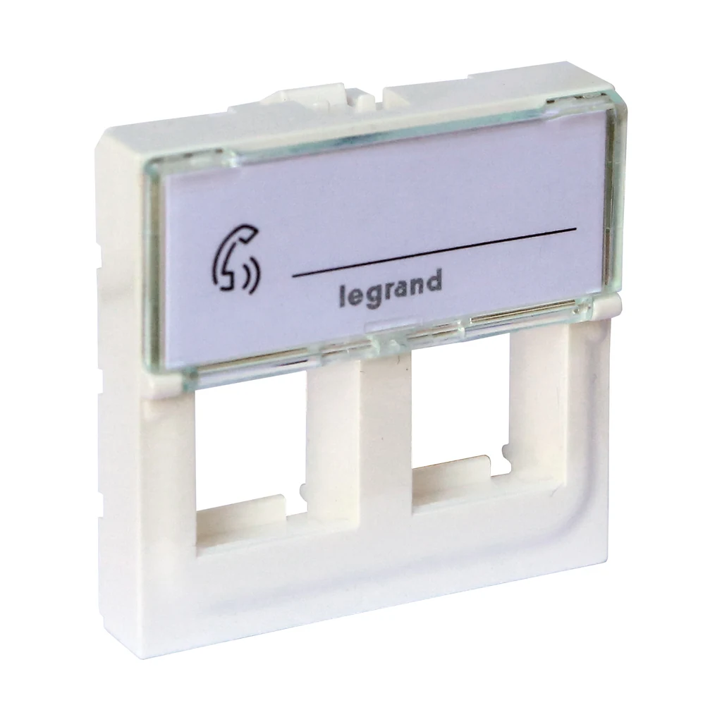 Plastron Keystone Ekivalan double 45x45 blanc (avec volets)