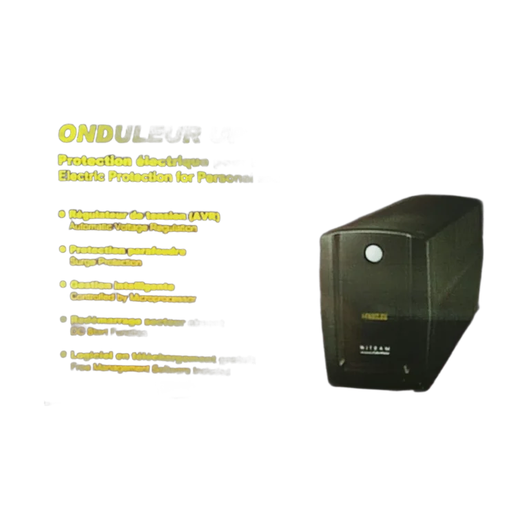 3j83i3.webp Onduleur NITRAM LEADER AVR FR 1050 - 1050 VA / 630 W Line-Interactive Tour — YouShop DZ