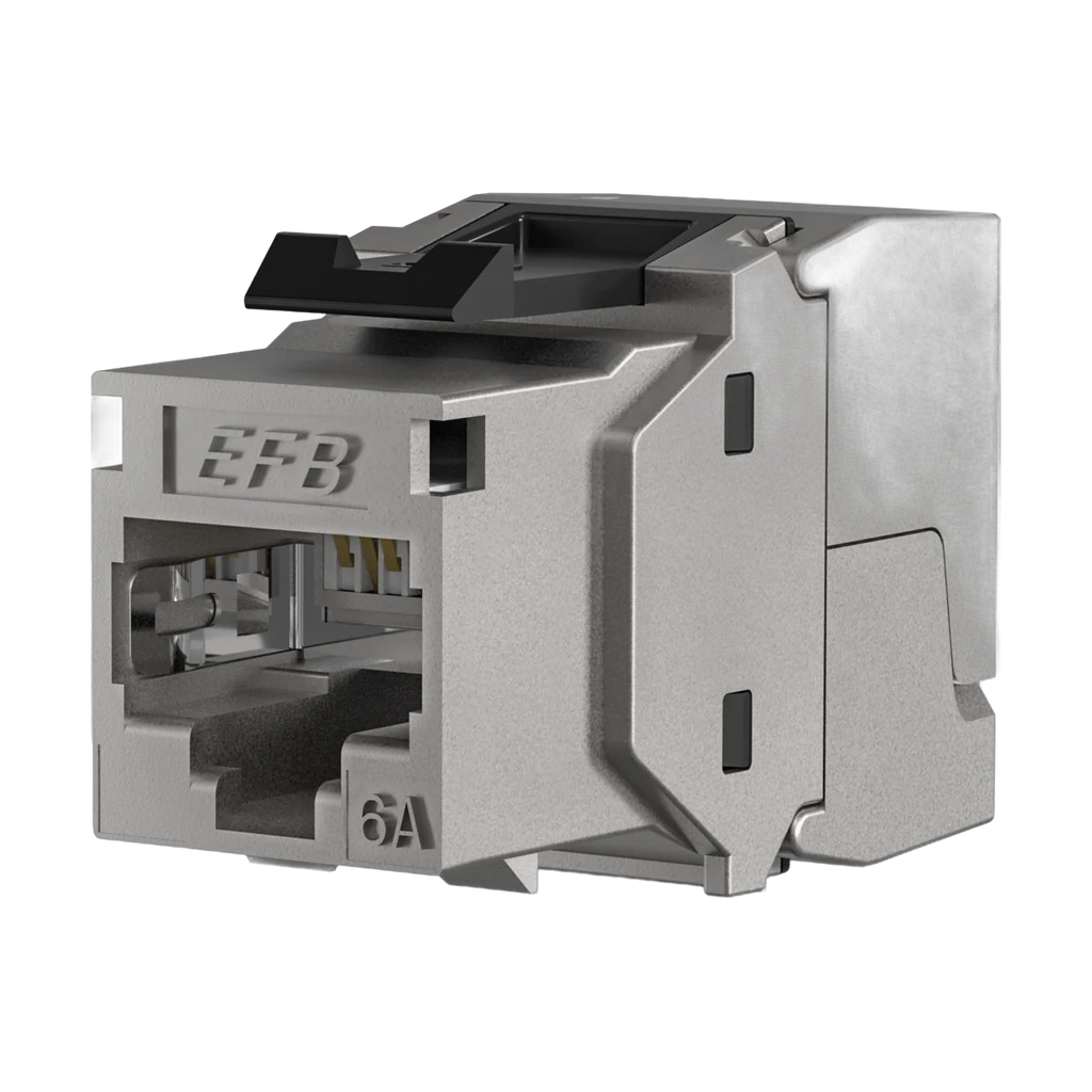 Connecteur RJ45 Ekivalan Cat6A blinde sans outil (noyau Keystone)