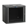 89f0ug.webp Coffret mural Ekivalan 15U profondeur 600 mm - porte verre, noir — YouShop DZ