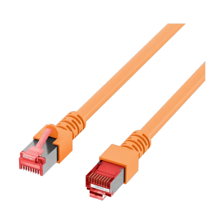 Cordon reseau Ekivalan Cat6A S/FTP orange 3 m - RJ45 LSZH snagless — YouShop DZ