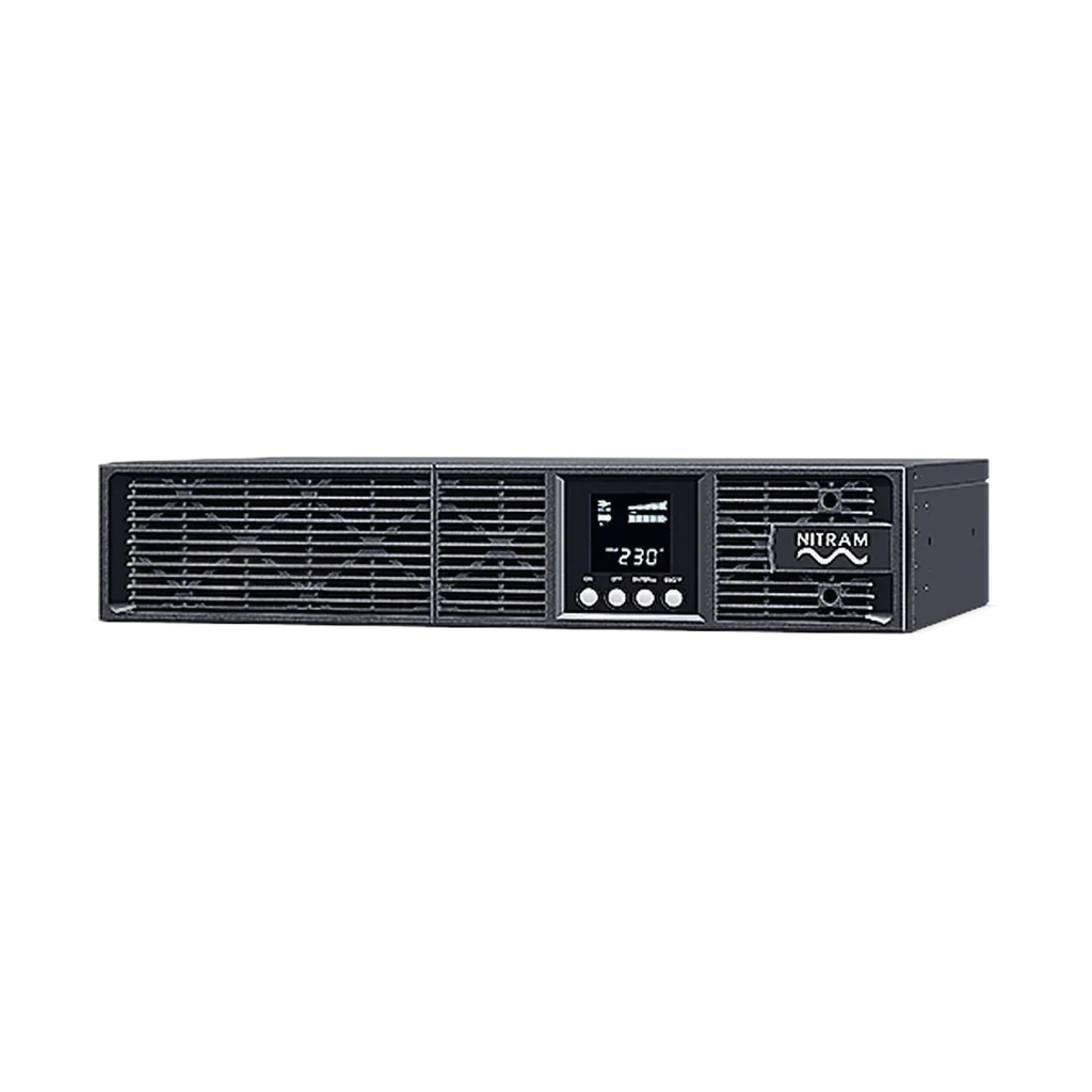 Onduleur NITRAM US10001TRM - 1000 VA / 900 W On-Line double conversion Rack 2U