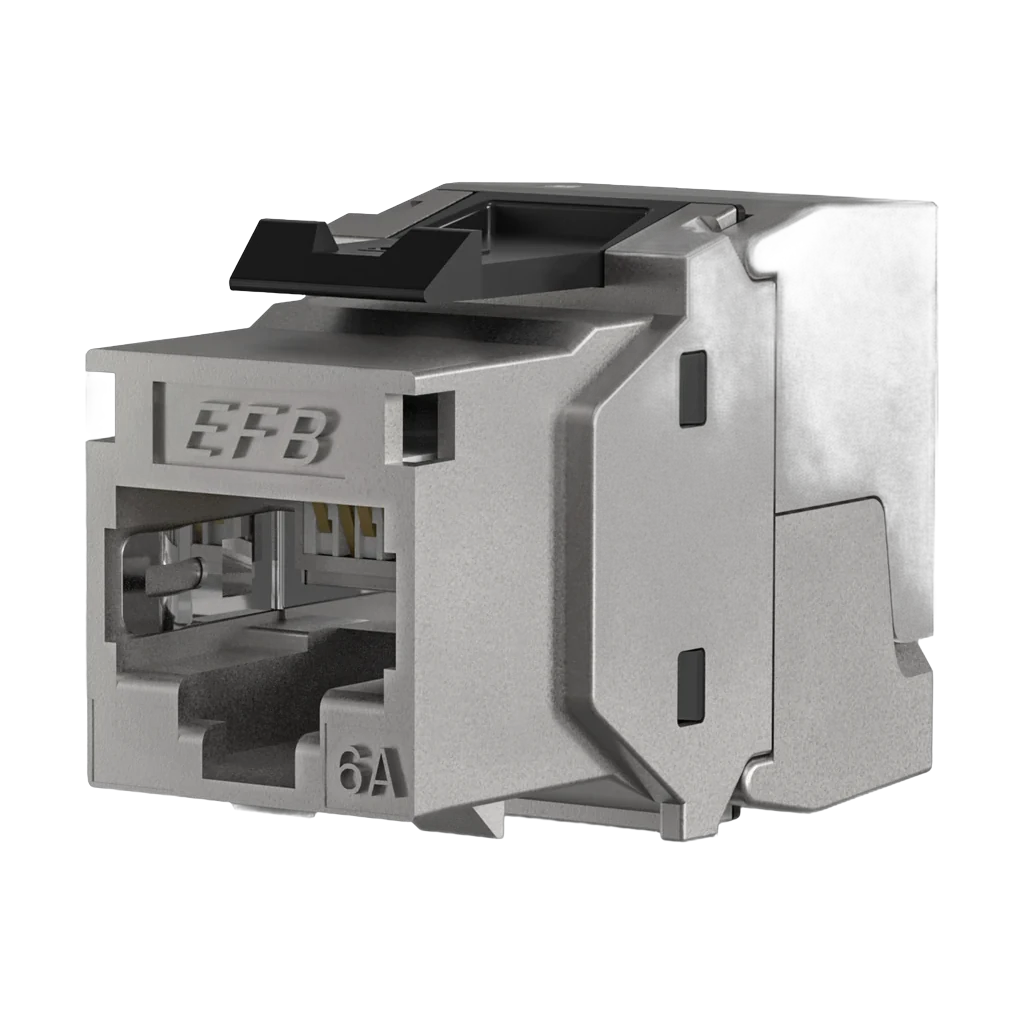 Connecteur RJ45 Ekivalan Cat6A blinde sans outil (noyau Keystone)