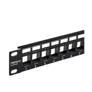 Panneau de brassage Ekivalan 24 ports 1U + 24 connecteurs Cat6 (kit)