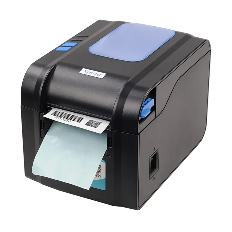 Imprimante d'etiquettes codes-barres XPRINTER XP-370B — 80 mm, USB + Bluetooth — YouShop DZ