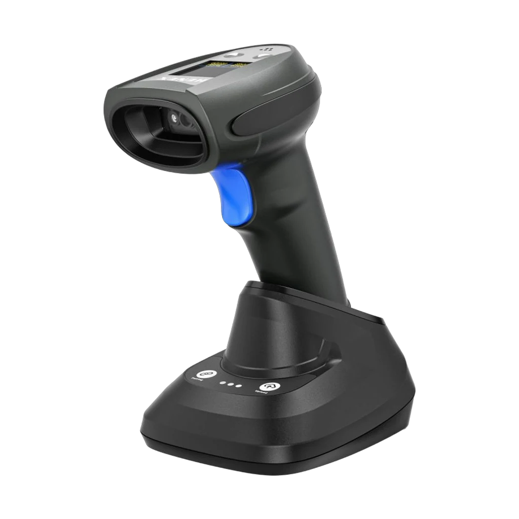 Lecteur OCR HENEX HC-5208RCS — passeport / CIN / permis (Sans fil + socle + afficheur)
