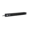 Bandeau de prises Ekivalan alu 19" 1U 6 prises IEC C13 + cordon IEC