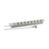 Bandeau de prises Ekivalan 19" 8 prises FR - cordon 2 m + voyant