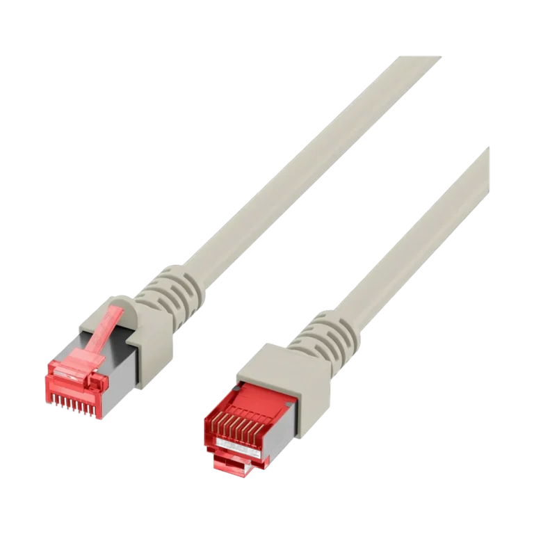 flp5gs.webp Cordon reseau Ekivalan Cat6A U/FTP gris 3 m - RJ45 LSZH snagless — YouShop DZ