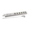 Bandeau de prises Ekivalan 19" 6 prises FR - cordon 2 m + voyant