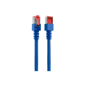 Cordon reseau Ekivalan Cat6A S/FTP bleu 3 m - RJ45 LSZH snagless