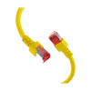 Cordon reseau Ekivalan Cat6A S/FTP jaune 3 m - RJ45 LSZH snagless — YouShop DZ