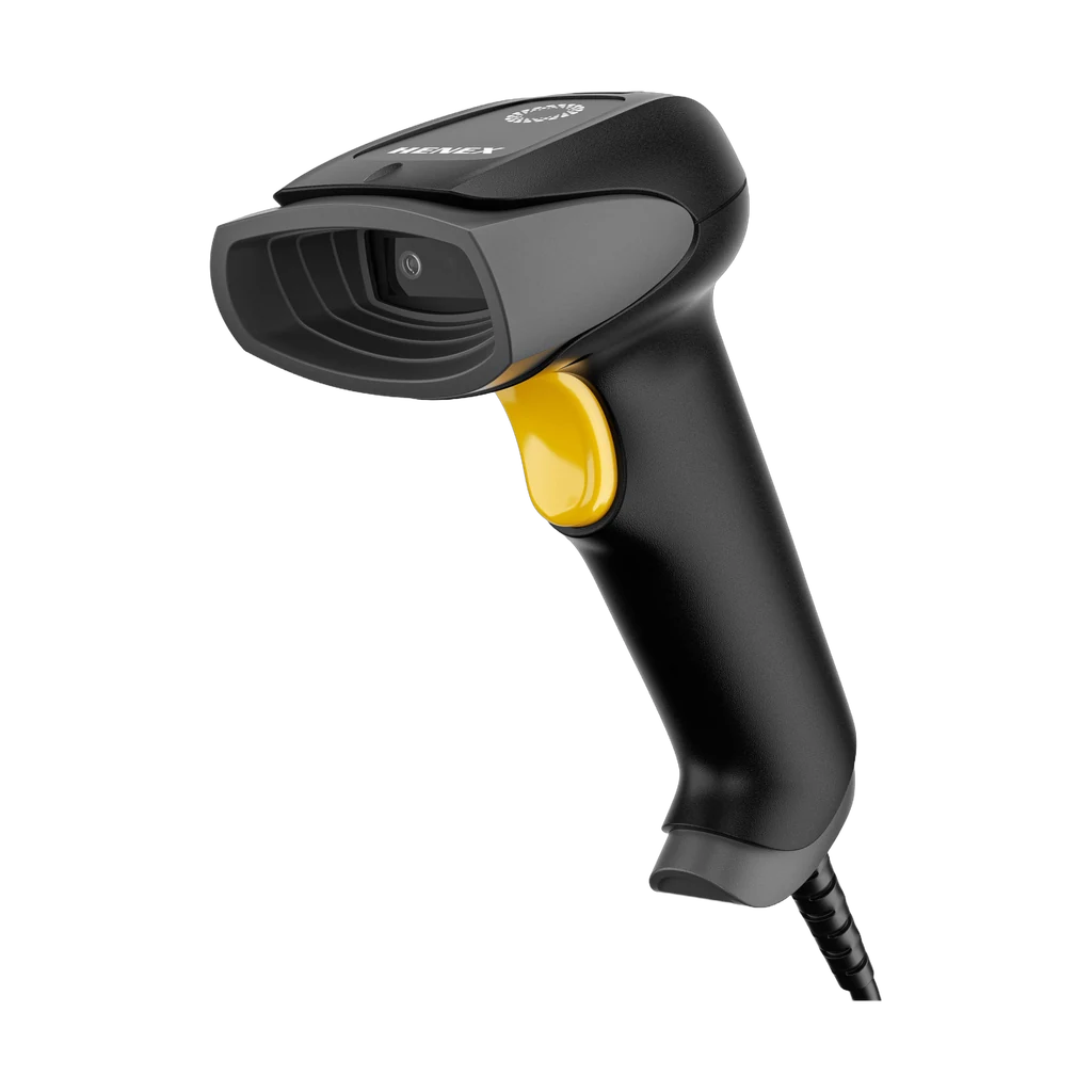 Lecteur code-barres HENEX HC-3206 — 2D / QR filaire USB