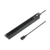 r11efu.webp Bandeau de prises Ekivalan alu 19" 1U 9 prises IEC C13 + cordon IEC — YouShop DZ