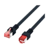 Cordon reseau Ekivalan Cat6A S/FTP noir 3 m - RJ45 LSZH snagless — YouShop DZ