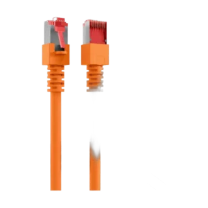 Cordon reseau Ekivalan Cat6A S/FTP orange 3 m - RJ45 LSZH snagless