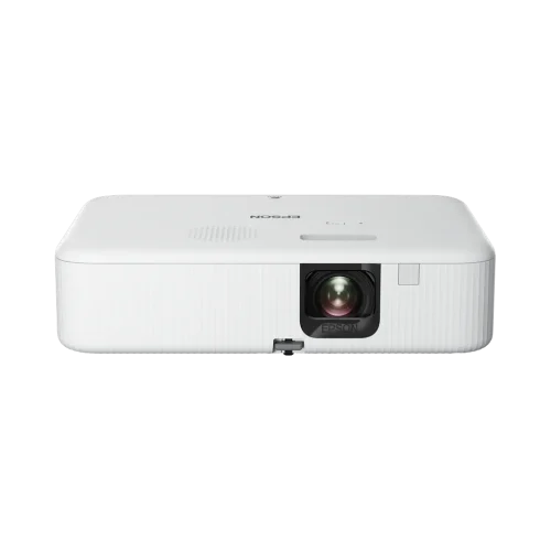Vidéoprojecteur Epson CO-FH02 — Full HD maison & loisirs avec Android TV intégré Vidéoprojecteur Epson CO-FH02 — Full HD maison & loisirs avec Android TV intégré — vue de face — YouShop DZ