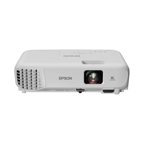 Vidéoprojecteur Epson EB-W53 — Vidéoprojecteur WXGA lumineux pour salle de classe / réunion — vue de face — YouShop DZ