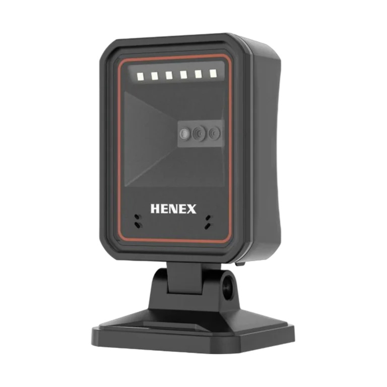 vklf7r.webp Lecteur code-barres de comptoir HENEX H2210 — 2D / 3D / QR — YouShop DZ