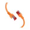 Cordon reseau Ekivalan Cat6A S/FTP orange 3 m - RJ45 LSZH snagless — YouShop DZ