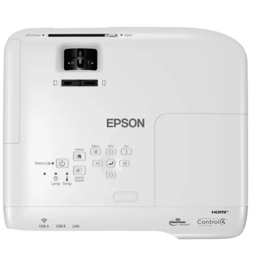 wgym26.webp Vidéoprojecteur Epson EB-982W vue de face