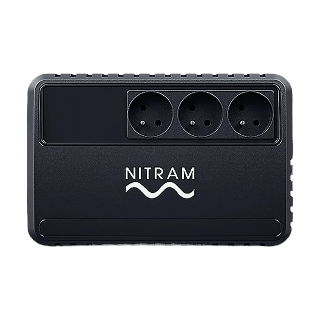 01bueo.webp Onduleur NITRAM BU600E - 600 VA / 360 W Line-Interactive Tour — YouShop DZ