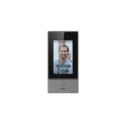 Terminal de reconnaissance faciale Dahua ASI6213S — Écran tactile 4,3", PoE/Wi-Fi