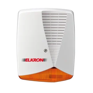 Sirène extérieure Elkron HPA700P avec flash | polycarbonate, autoalimentée, EN50131-4