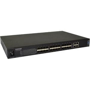 Switch Ethernet Administrable Comnet CWGE24MS2 | 20 ports SFP 100/1000Base-FX + 4 combo Gigabit L2/L3