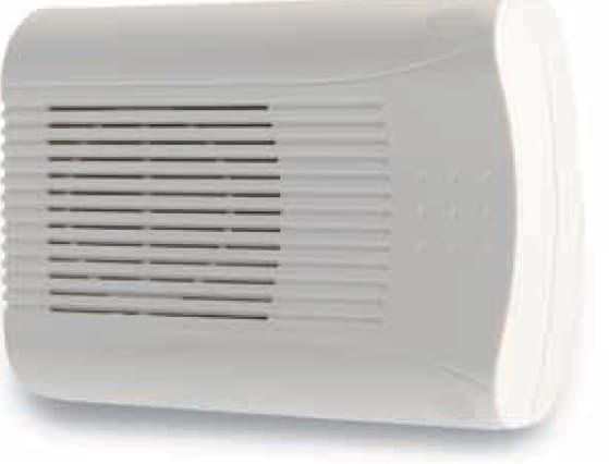 Sirène intérieure Elkron HPA100 112 dB | boîtier ABS, autoprotégée
