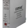 Récepteur Vidéo/Données Fibre Optique Monomode Comnet FVR1031S1 | Vidéo 10 bits + data RS232/422/485