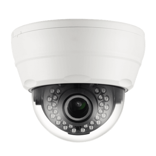 HCD-E6070R_F.png Caméra Mini Dôme AHD Wisenet HCD-E6070RP IR Varifocale 2.8-12mm 2MP