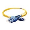 Jarretière optique Legrand SC/LC monomode 9/125 µm 2 m