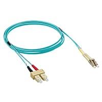 Jarretière optique Legrand SC/LC multimode OM3 50/125 µm 2 m