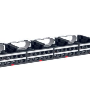 Panneau de brassage Legrand 48 ports RJ45 Cat6 2U 19″