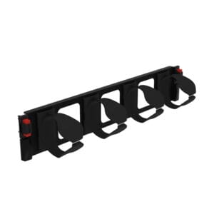 Panneau passe-câbles 19 pouces Legrand Soluclip métal 2 axes 2U