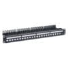 Panneau de brassage Legrand 24 ports RJ45 keystone à équiper 1U 19″