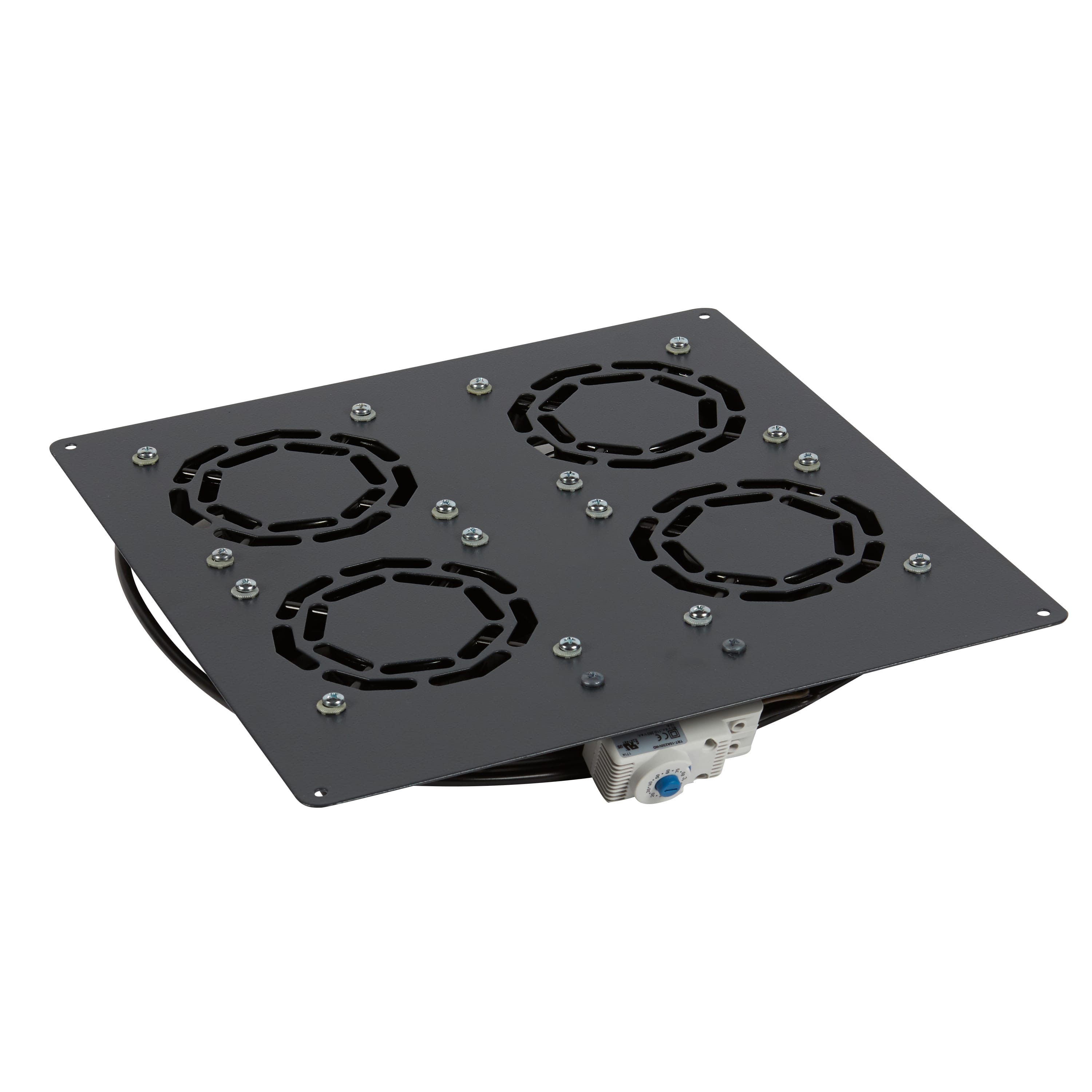 Kit Ventilation Legrand Linkeo 4 Ventilateurs + Thermostat pour Baie 19 Pouces