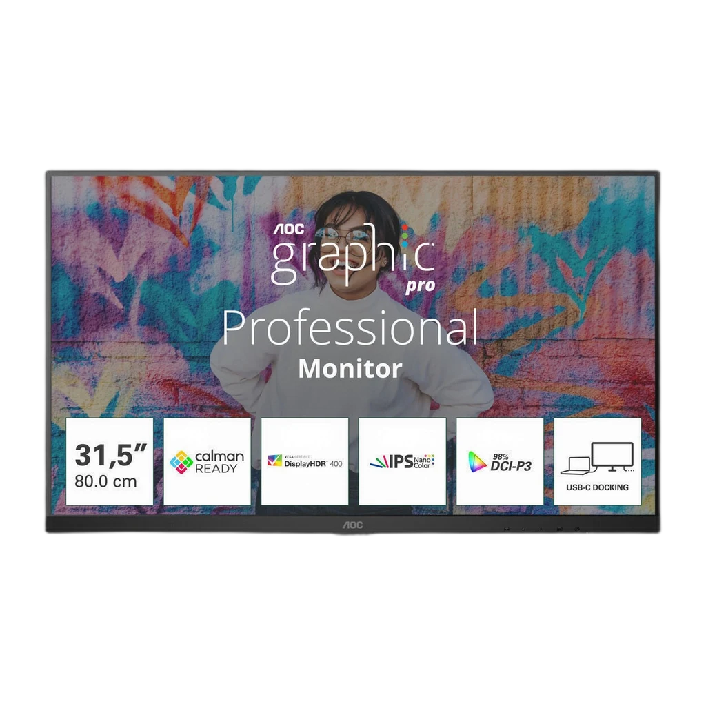 Écran AOC U32U3CV 32" 4K UHD Nano IPS — YouShop DZ