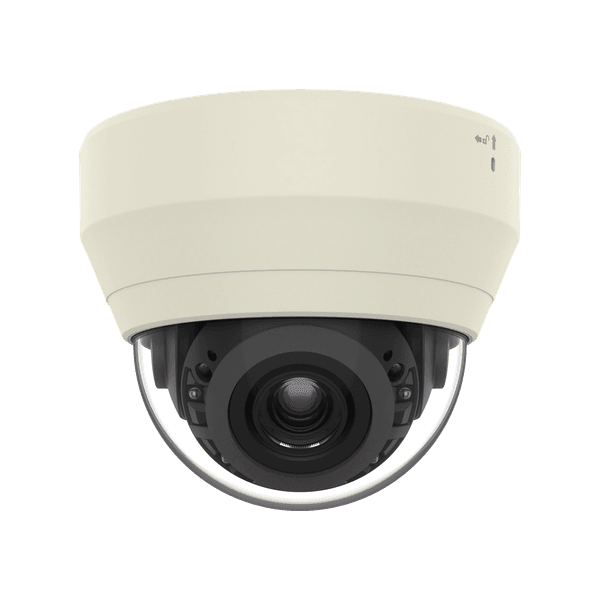 Caméra IP mini dôme Wisenet QND-7080R 4MP IR varifocale 2,8-12 mm