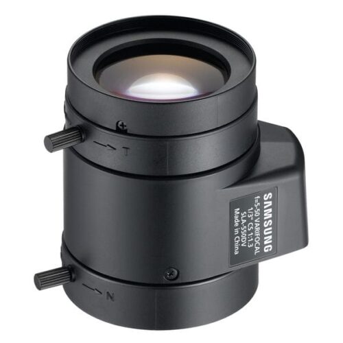 SLA-550DV-image.jpg Objectif Varifocal Wisenet SLA-550DV - 5-50mm Auto Iris 1/3'' CS-Mount