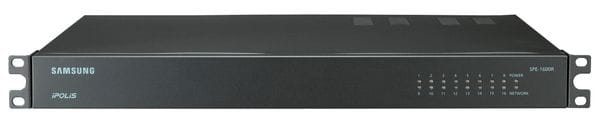 Rack d'extension Wisenet SPE-1600RP | 4 slots pour encodeurs SPE-400B (jusqu'à 16 canaux IP)