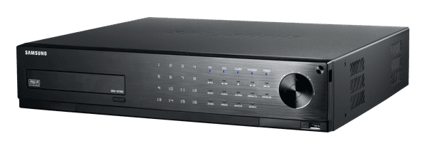 Enregistreur Vidéo Numérique Wisenet SRD-876DP1TB 8 Canaux 1280H Coaxial 4 HDD (1To fourni)
