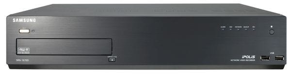Enregistreur NVR IP Wisenet SRN-1670DP1TB | 16 canaux 4CIF, 5 HDD max, 1 To fourni