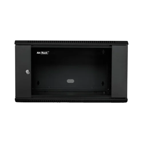 Armoire de brassage murale 19 pouces 6U 600×450 mm – Générique ZK-R6U-6406S Armoire de brassage murale 19 pouces 6U 600×450 mm – Générique ZK-R6U-6406S — vue de face — YouShop DZ